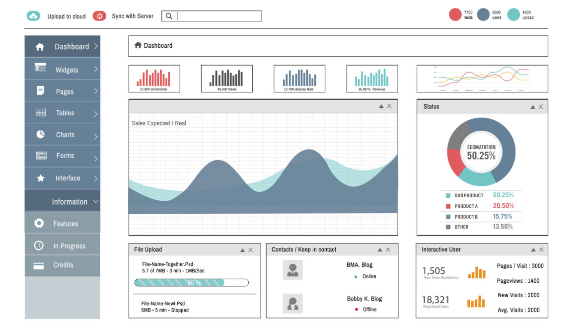 Dashboard Illustration